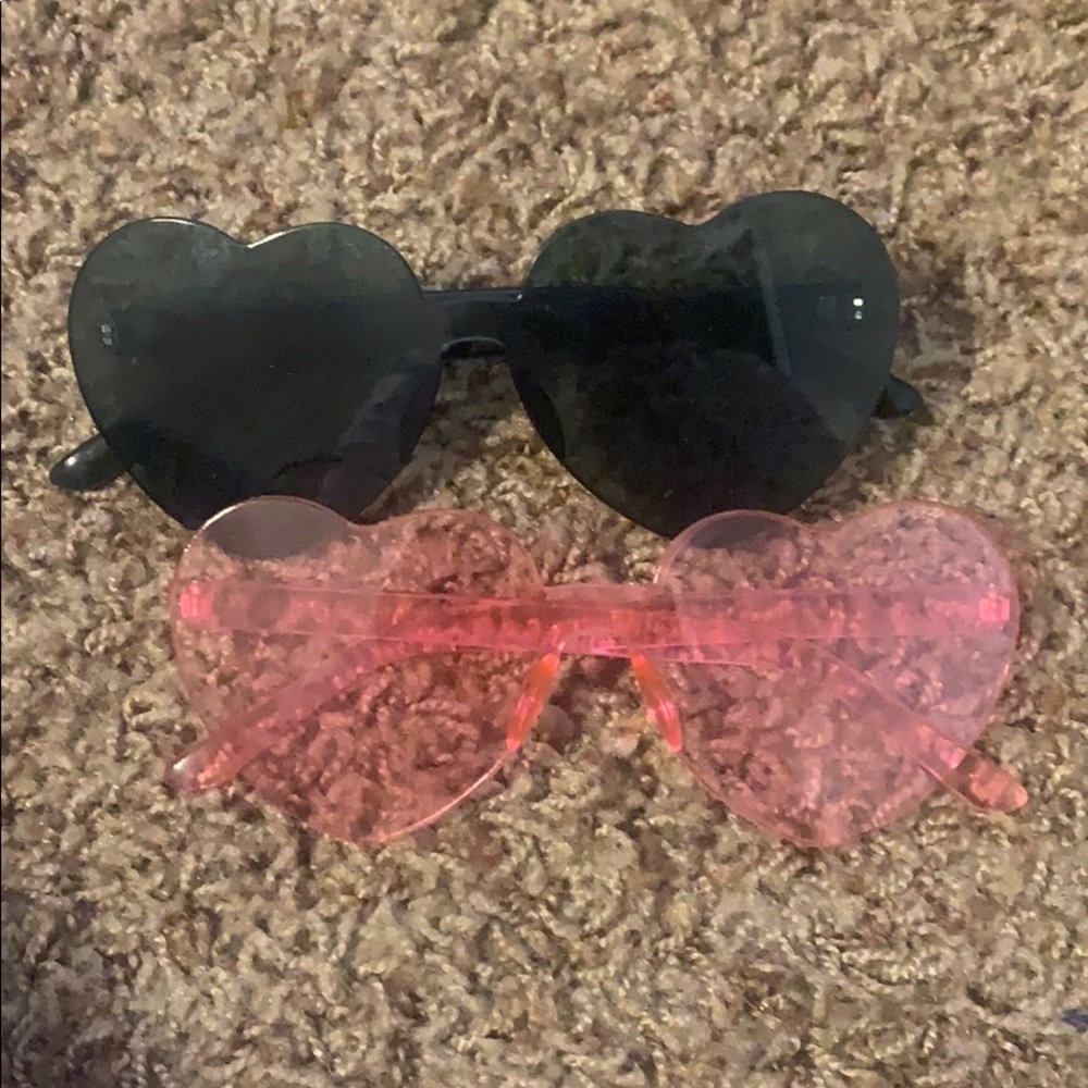 Heart sunglasses